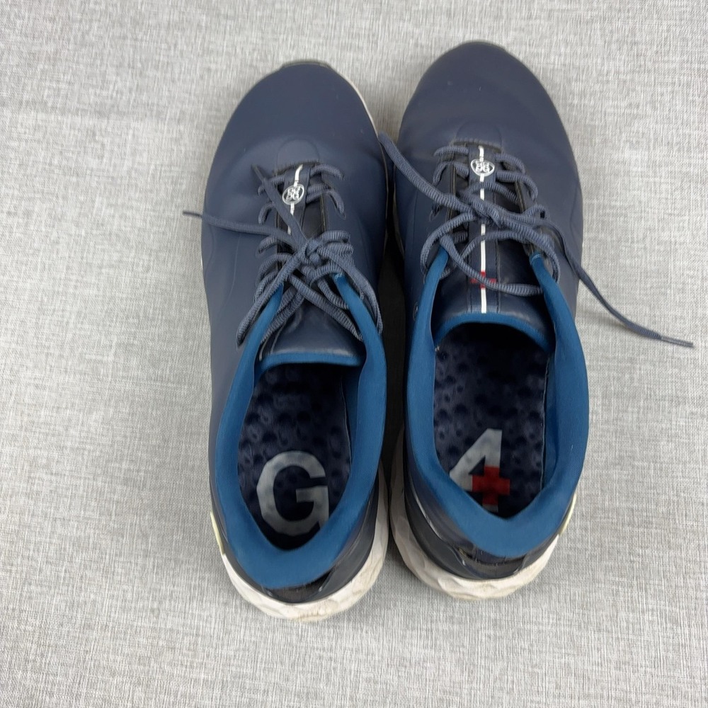 G/FORE Gallivanter Golf Shoes Mens 14 Navy Blue Waterproof Spikeless GMF20EF26 - Picture 5 of 11